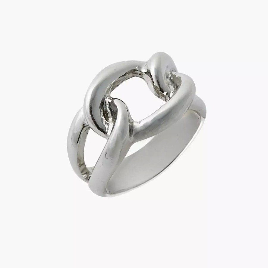 Wholesale Grosse Bague Argentee Silver Touch Bagues