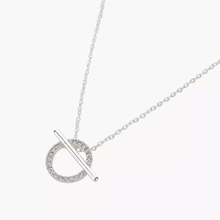 Clearance Collier Cercle Argent Garanti Colliers