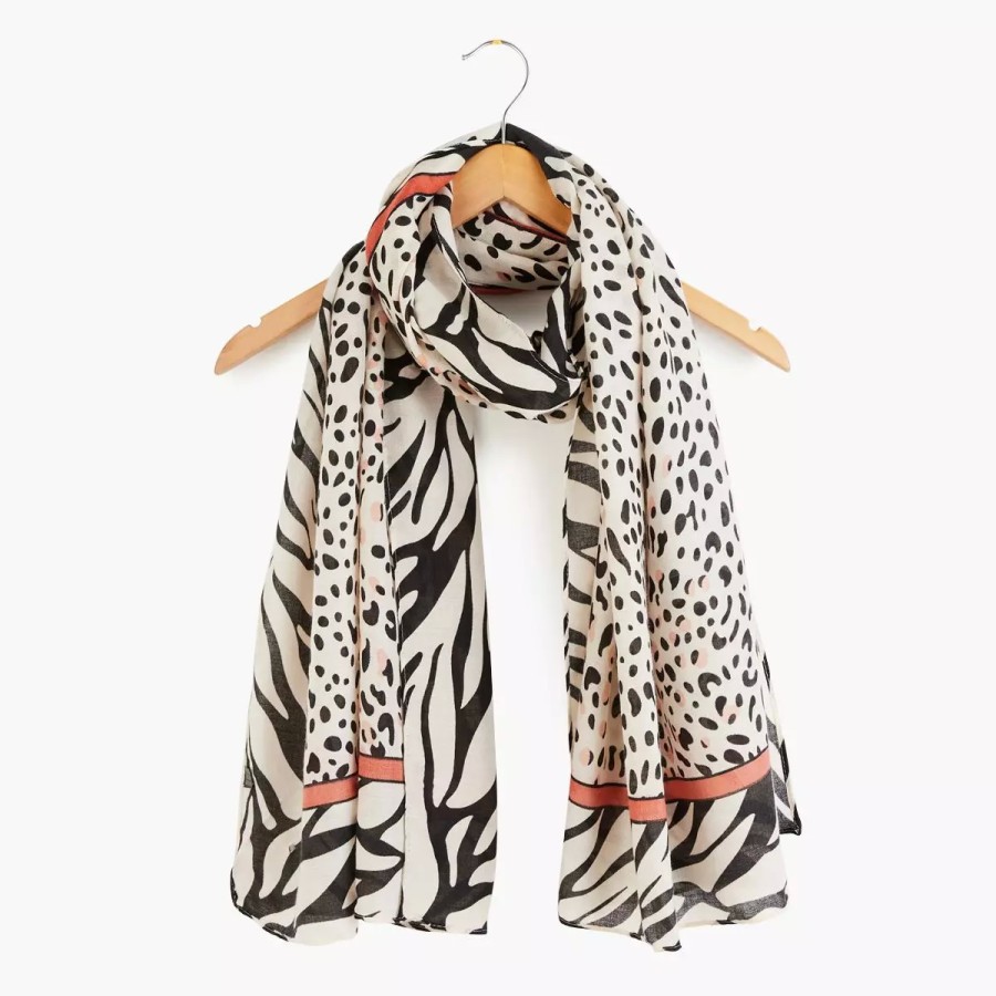 Best Foulard Motifs Zebre Et Leopard Foulards