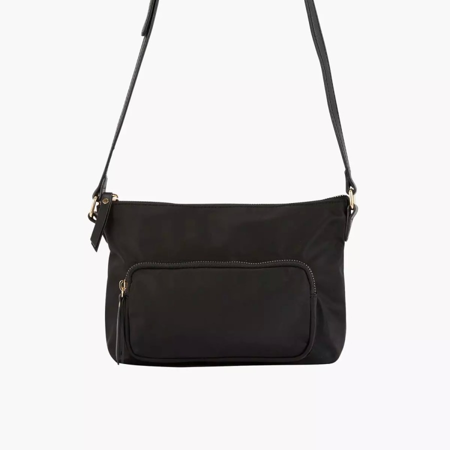 New Sac A Bandouliere Poche Avant - Noir Sacs