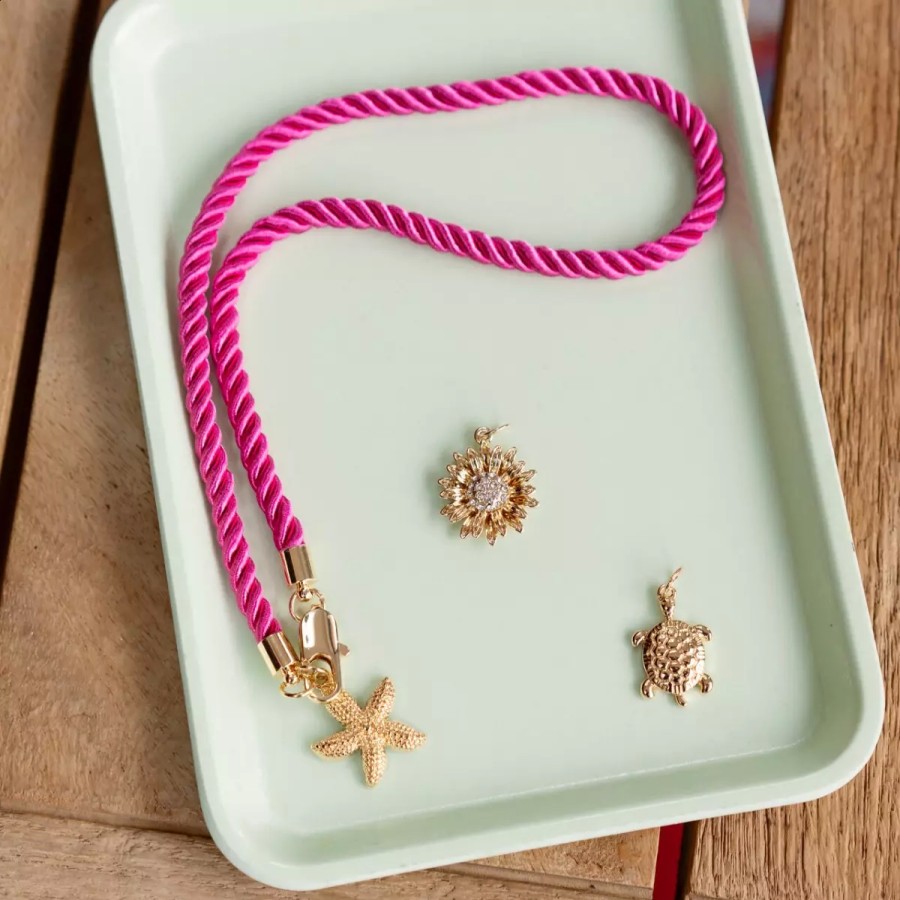 New Set De 3 Charms : Tortue, Marguerite, Coquillage - Chains & Charms Chains & Charms