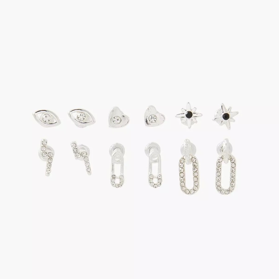 Online Set De Puces D'Oreilles Fantaisie City Azur Boucles D'Oreilles