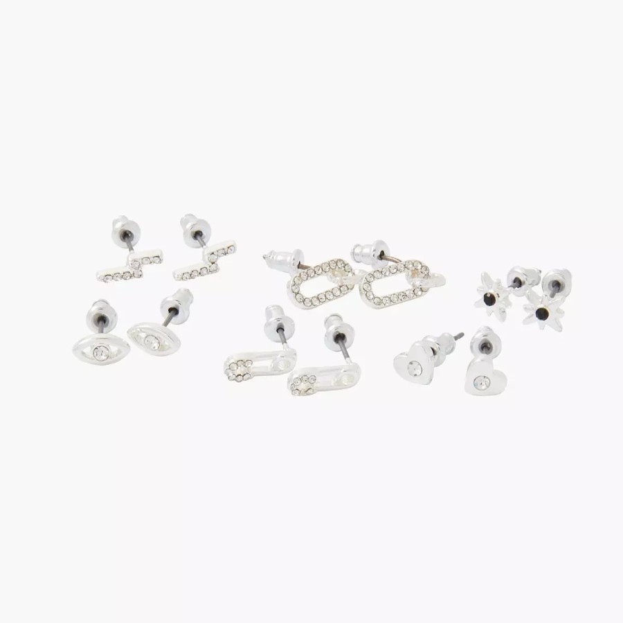 Online Set De Puces D'Oreilles Fantaisie City Azur Boucles D'Oreilles