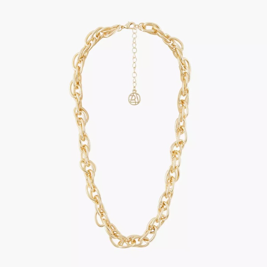 Best Collier Chaine Maillons Larges Bilbao Colliers