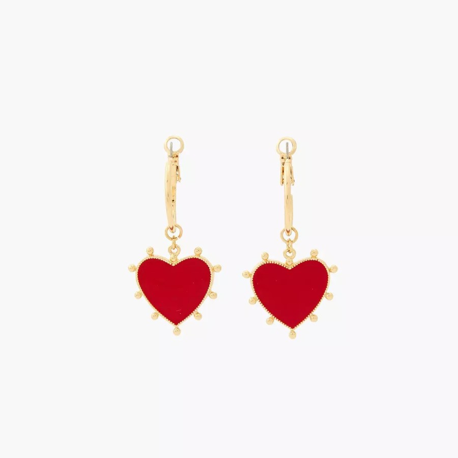 New Creoles Coeur Hot Flash Boucles D'Oreilles