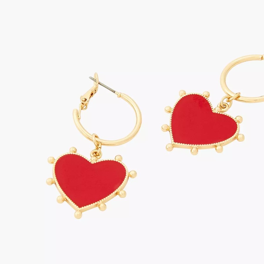 New Creoles Coeur Hot Flash Boucles D'Oreilles