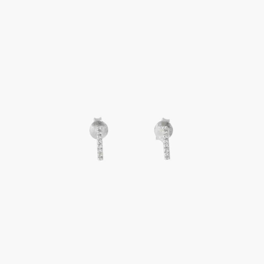 Wholesale Puces D'Oreilles Barres Argent Garanti Boucles D'Oreilles Argent Garanti