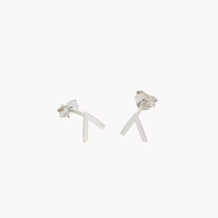 Clearance Puces D'Oreilles Argent Garanti Silver Idol Boucles D'Oreilles Argent Garanti