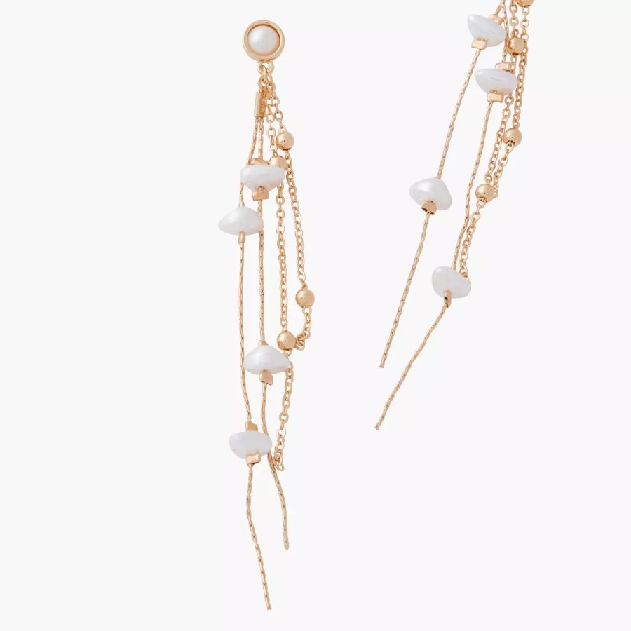 Wholesale Boucles D'Oreilles Cascades A Perles D'Imitation New Pearl Boucles D'Oreilles