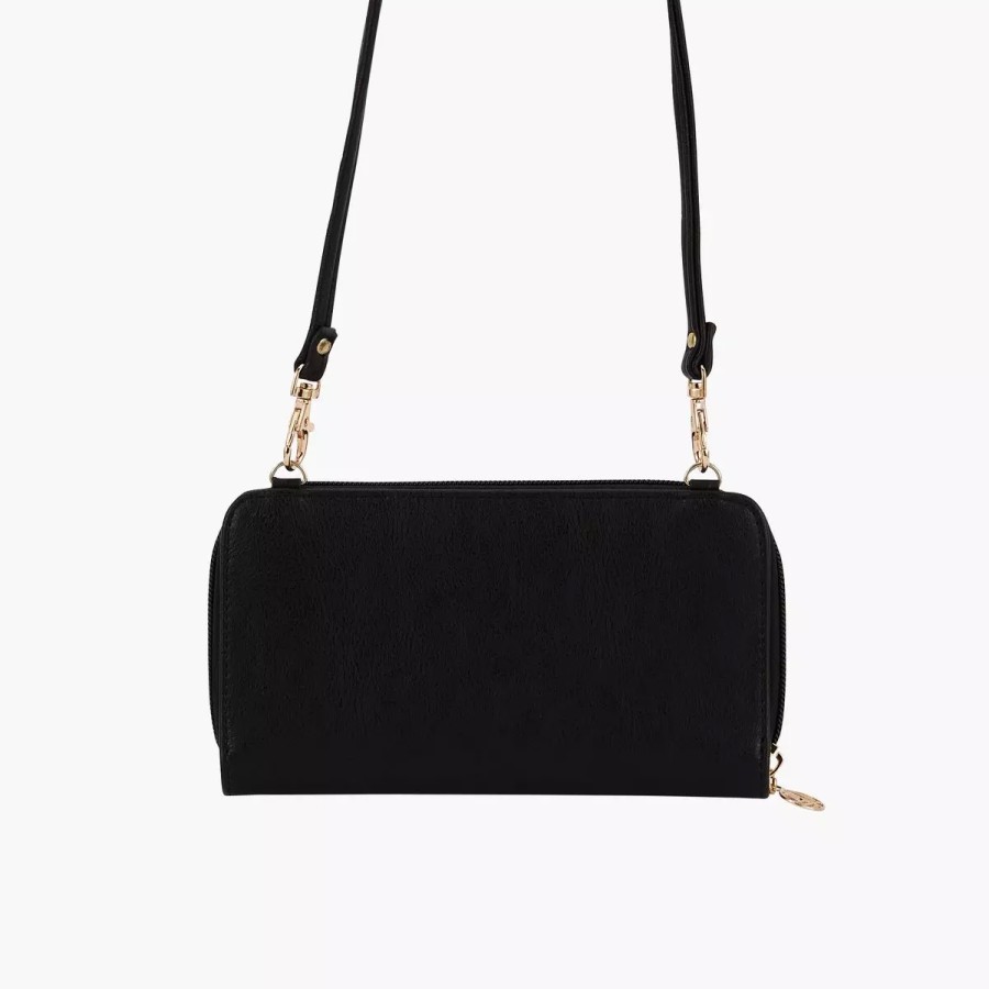 Online Pochette De Voyage A Bandouliere - Noir Sacs