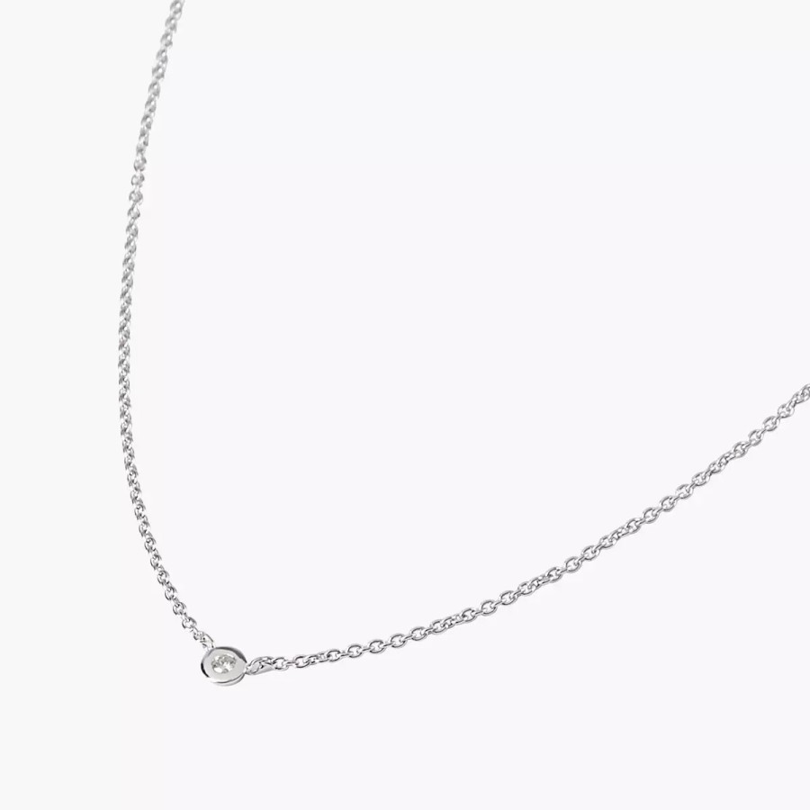 Online Collier Argent Garanti Et Diamant Veritable Colliers Argent Garanti