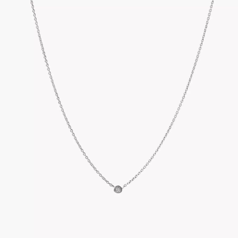 Online Collier Argent Garanti Et Diamant Veritable Colliers Argent Garanti