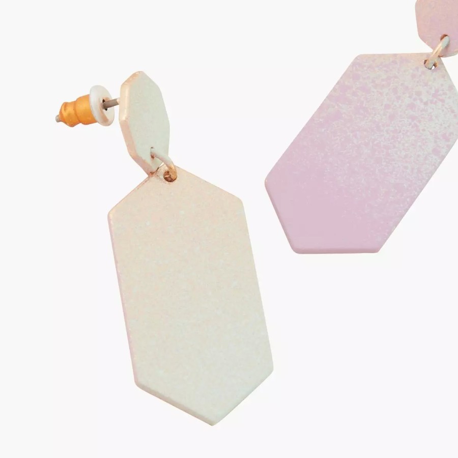 Online Boucles D'Oreilles Geometriques Pastel Spray Boucles D'Oreilles