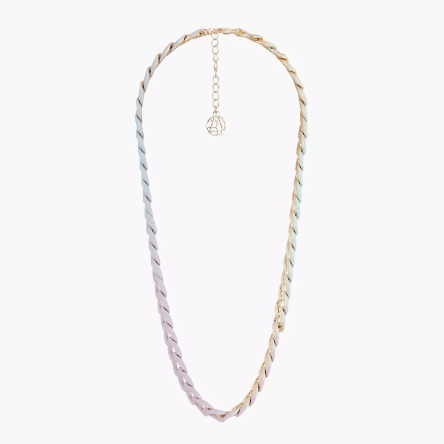 Hot Collier Gros Maillons Pastel Spray Colliers