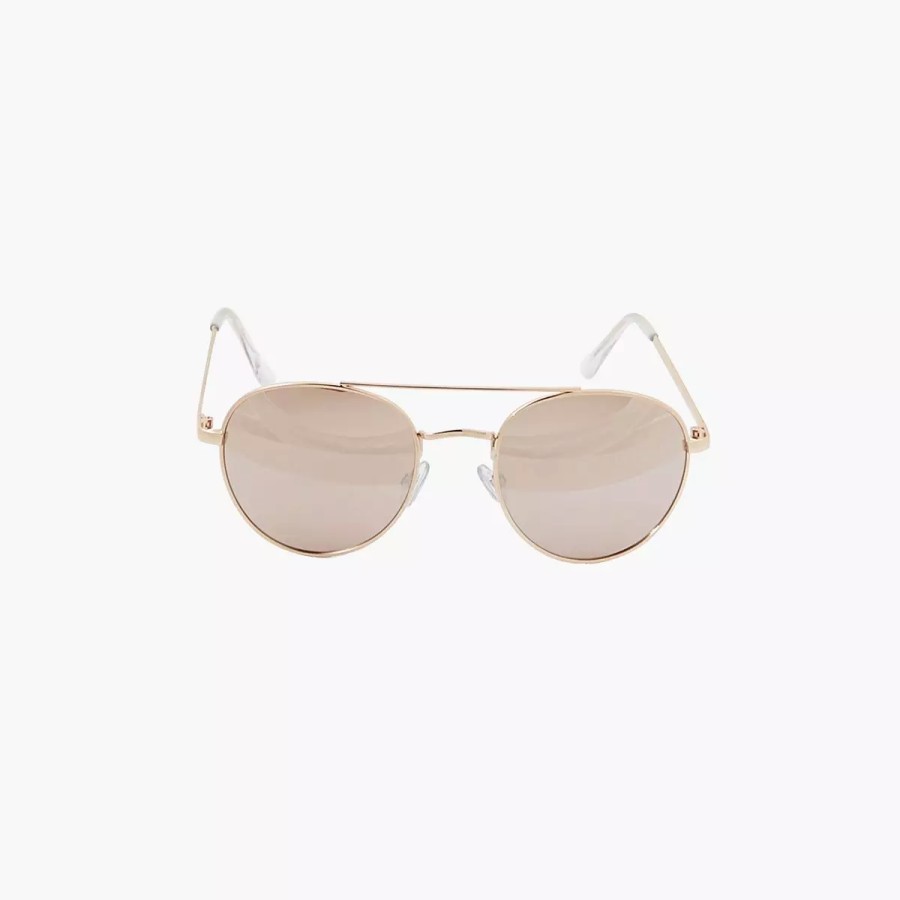 New Lunettes Aviateur Verres Roses Lunettes De Soleil