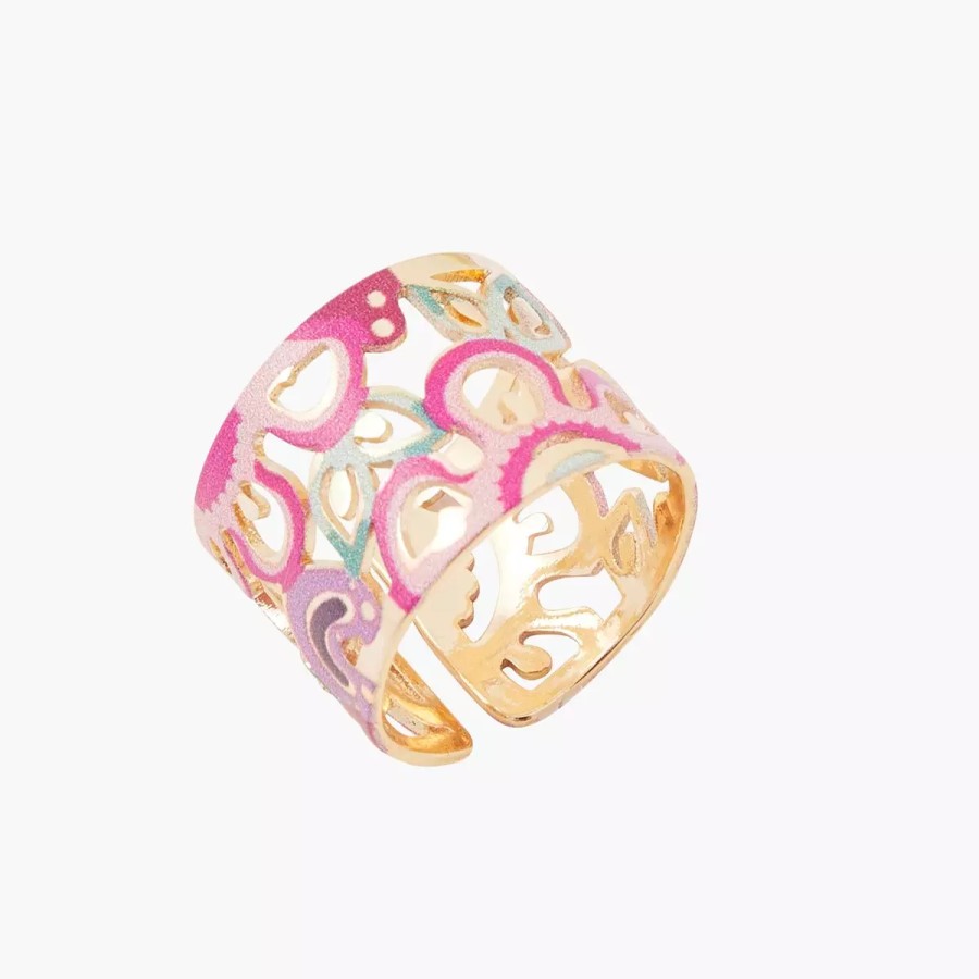 Clearance Bague Ajouree Lotus Dream Bagues