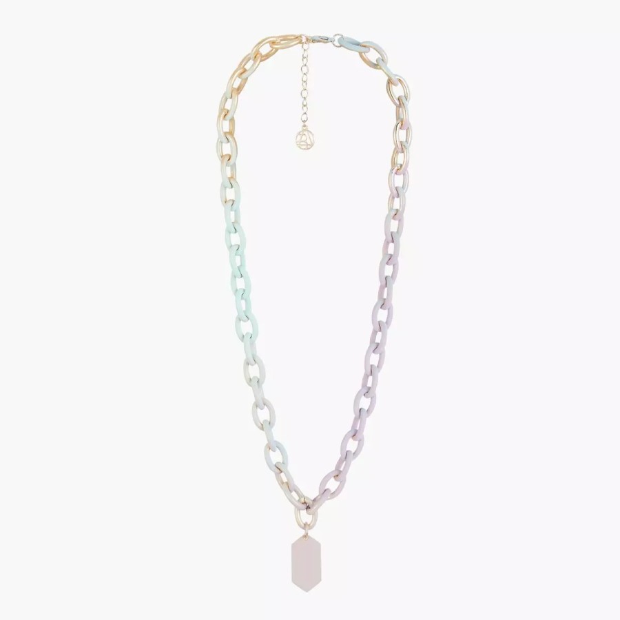 Best Collier Pendant Geometrique Pastel Spray Colliers