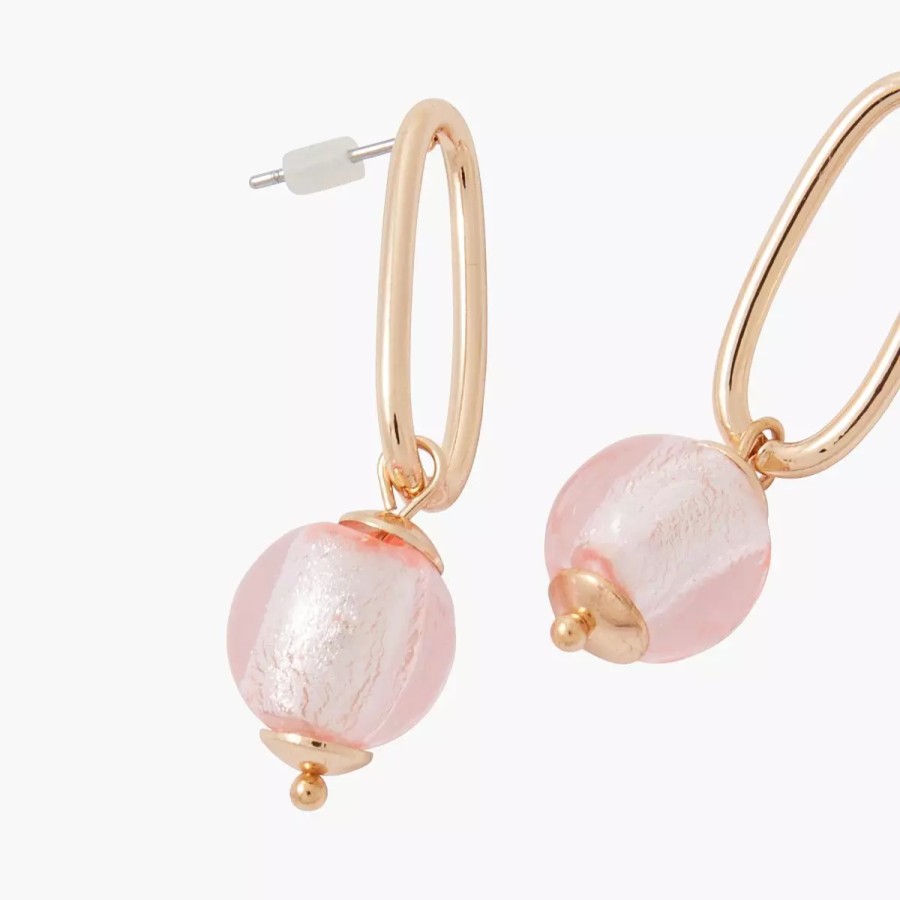 Best Boucles D'Oreilles Perles De Verre City Blush Boucles D'Oreilles