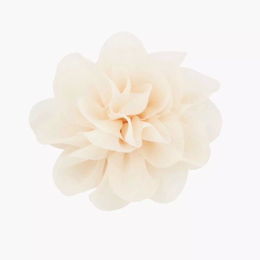 Clearance Broche Fleur Ecru Broches