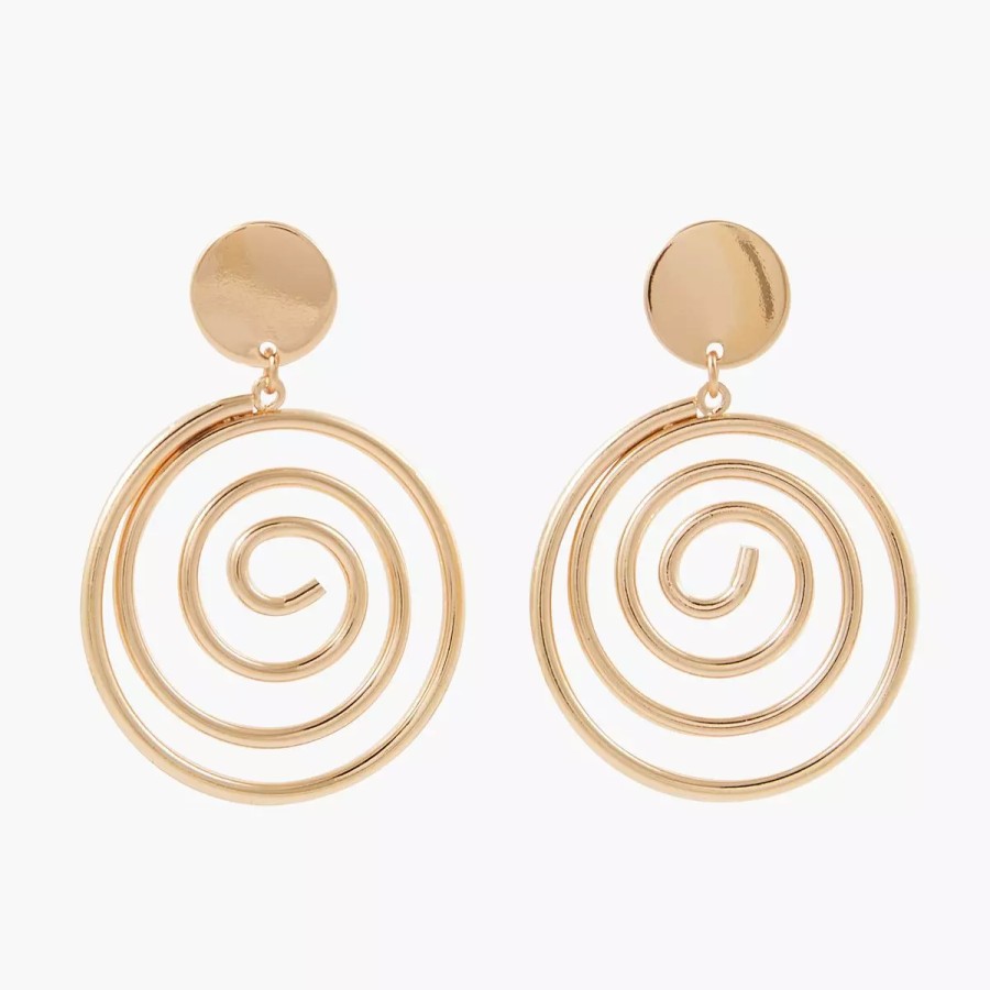 Clearance Boucles D'Oreilles Pendantes En Spirale Bilbao Boucles D'Oreilles