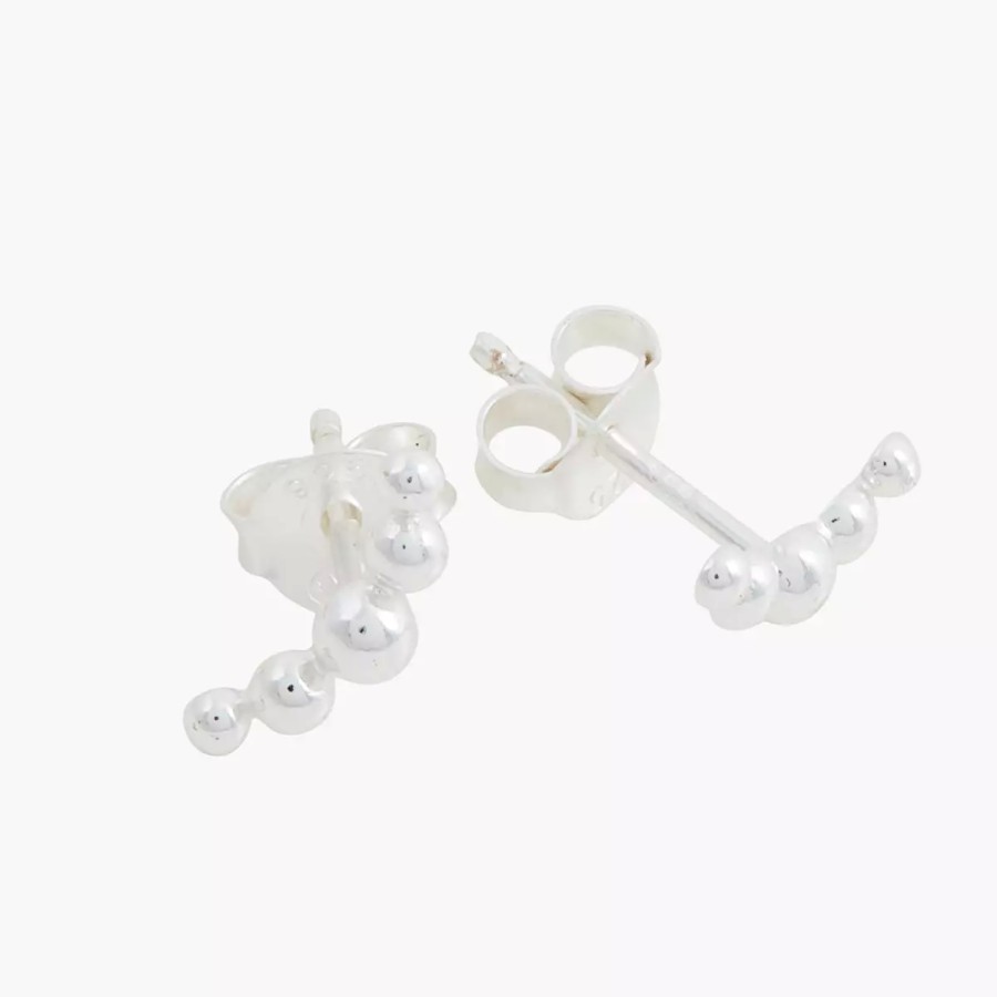 New Puces D'Oreilles Boules Argent Garanti Boucles D'Oreilles Argent Garanti