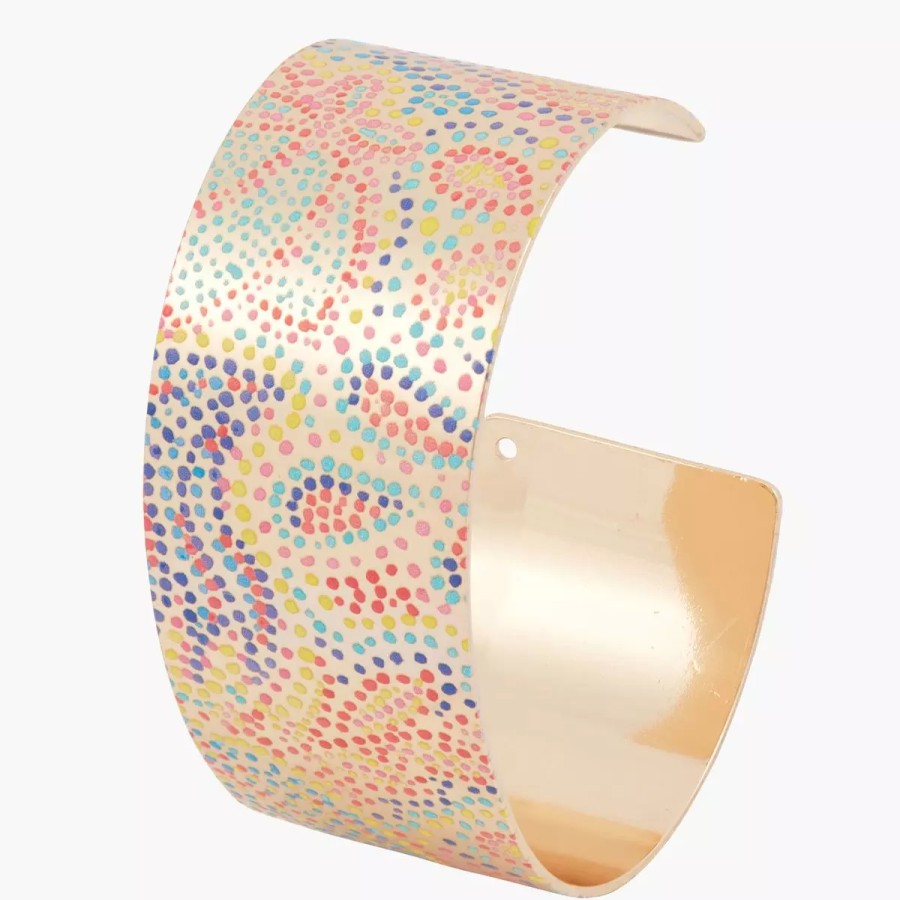 Online Manchette Imprimee Pointillisme Balagane Bracelets