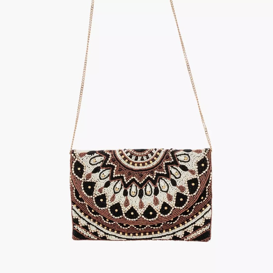 Clearance Pochette A Motif Ethnique A Perles De Rocailles Sacs