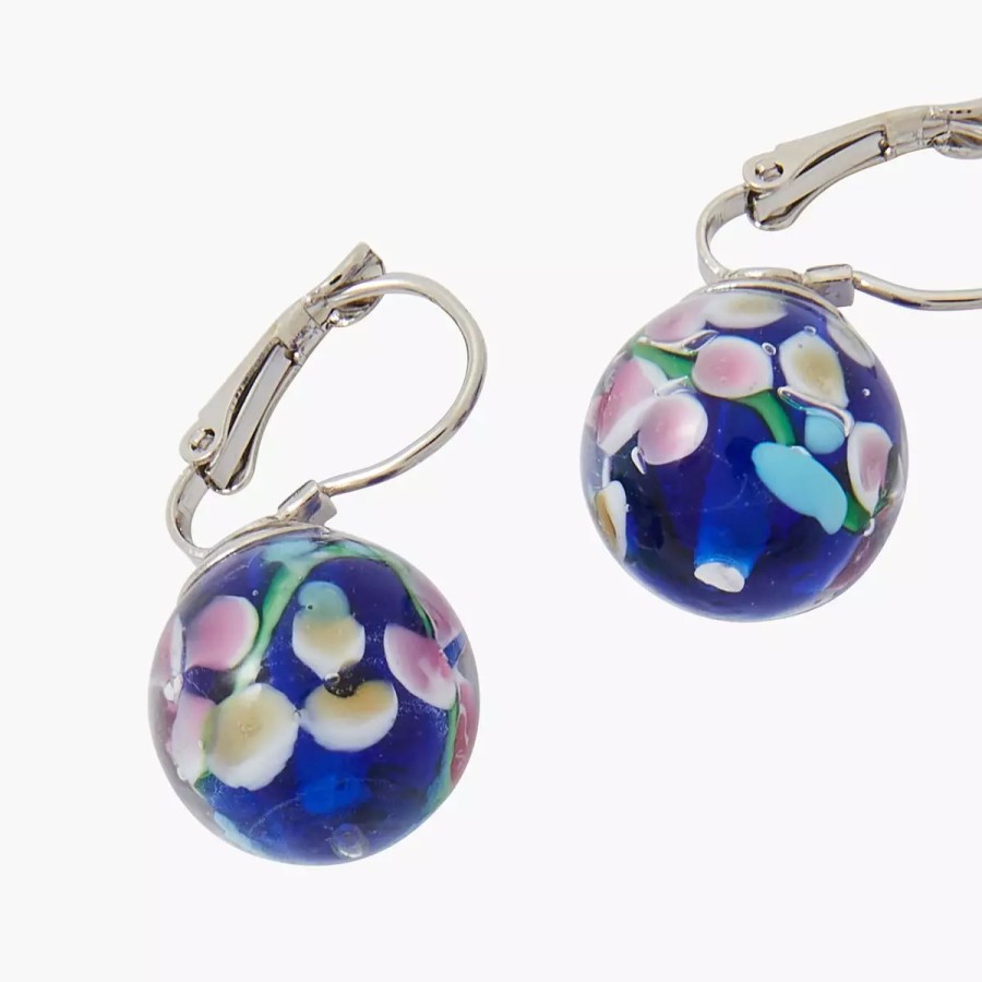 Wholesale Boucles D'Oreilles Perles De Verre City Azur Boucles D'Oreilles