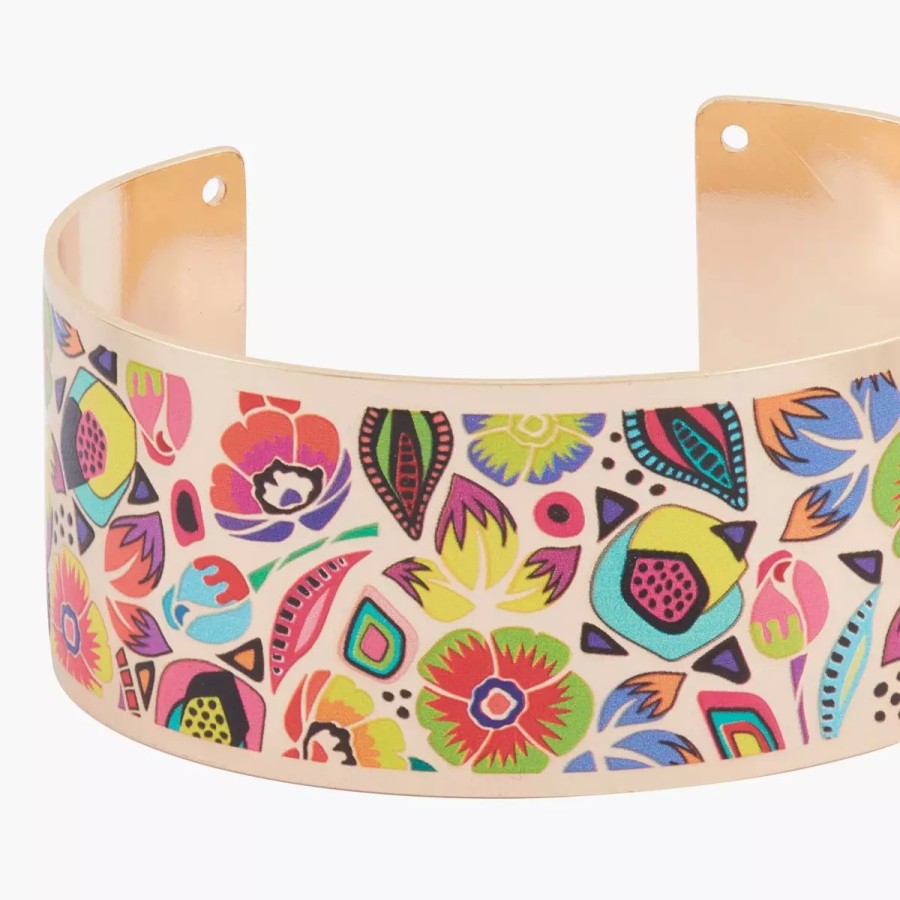 Online Manchette Imprimee Fleurs Balagane Bracelets