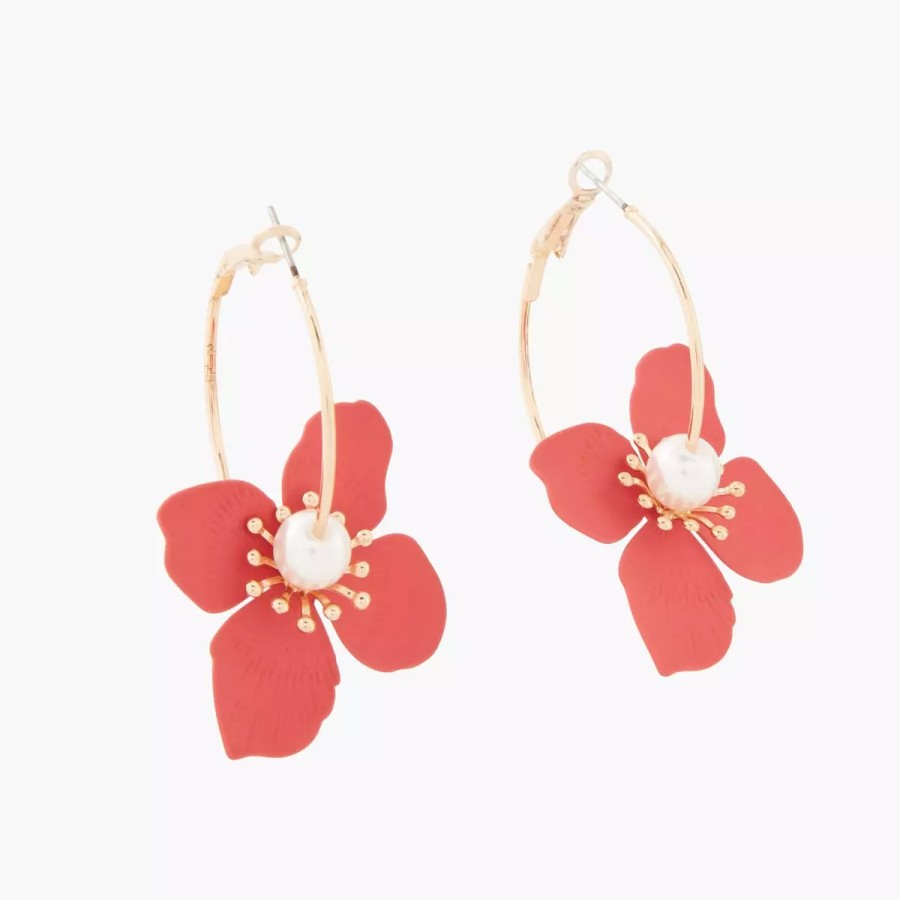 Online Boucles D'Oreilles Fleurs Coating Flower Mix Boucles D'Oreilles