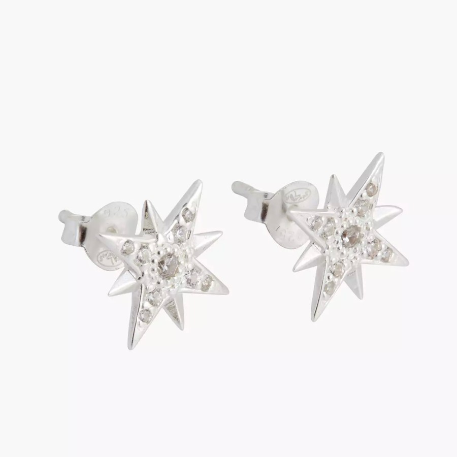 Wholesale Boucles D'Oreilles Etoiles Argent Garanti Boucles D'Oreilles