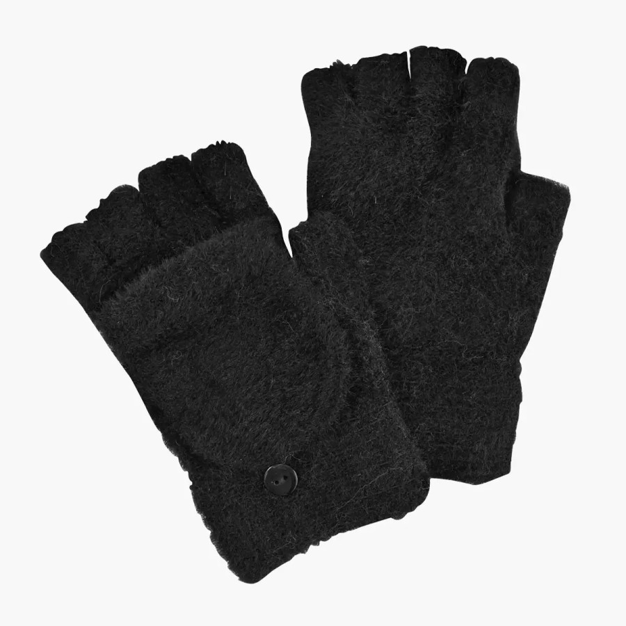 New Gants Mitaines Noirs Bonnets, Echarpes Et Gants