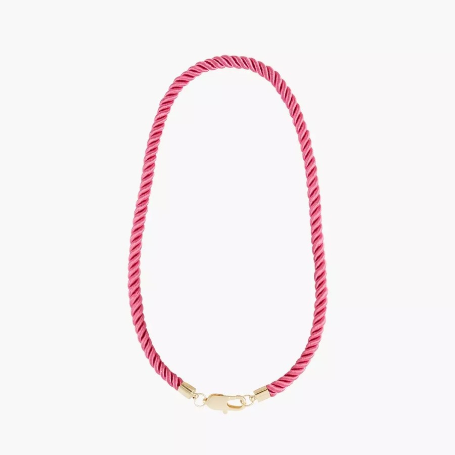 Hot Collier Corde Epaisse Rose - Chains & Charms Chains & Charms